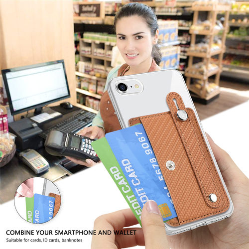 3M-backed phone card holder, coin wallet, leather case with card slots and multi-functional stand—made from durable PU leather