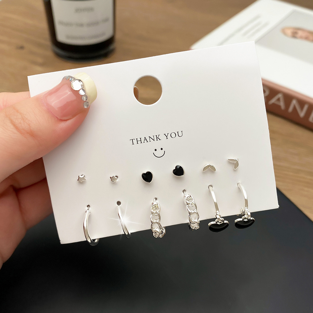 Sweet Heart Shape Butterfly Bow Knot Imitation Pearl Alloy Plating Womenu0027S Earrings 1 Set