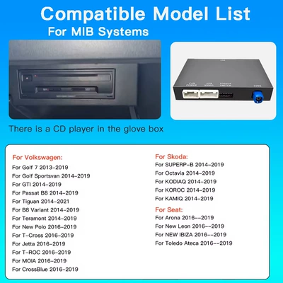 Simsiz CarPlay və Android Auto 7 Wireless Carplay Module