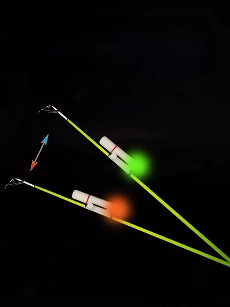 Night fishing modified pole slightly light LED raft fishing modified electronic pole slightly light soft tail pole slightly accessories all titanium semi-titanium pole slightly