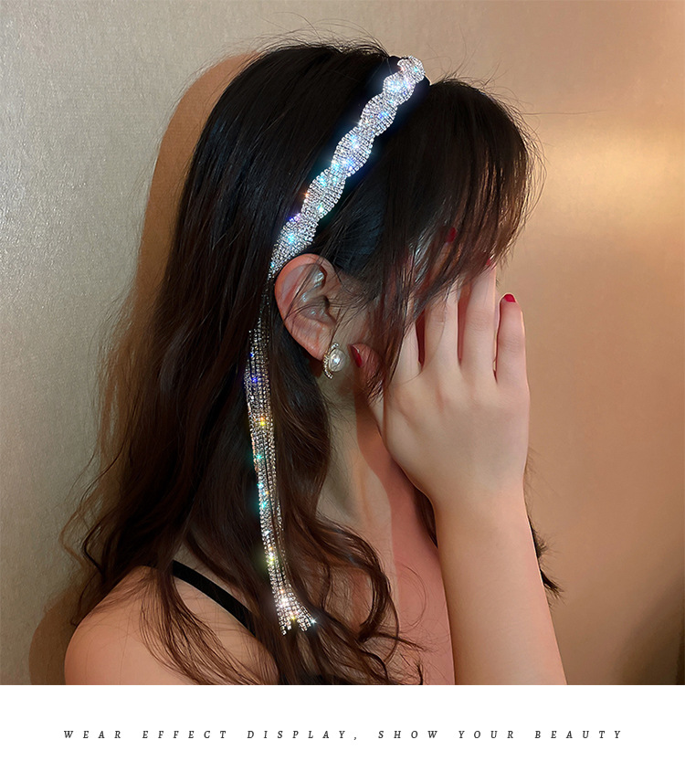 Diadema Coreana Con Borlas, Moda De Otoño E Invierno, Accesorios Simples Para El Cabello display picture 4