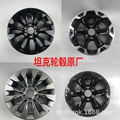タンク 400 に適した新しいオリジナル 18inch 黒フルコーティングホイールアルミ合金ホイールリムタイヤ年齢