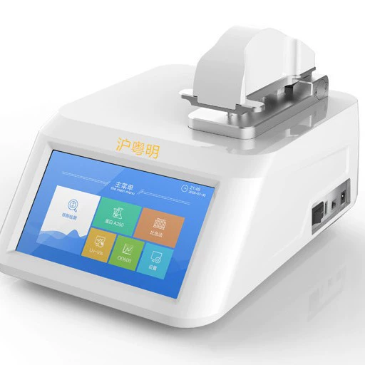 Шанхай Юемин Nano-one 7-дюймовый емкостный сенсорный экран ультрамикро-ультрафиолетовый спектрофотометр 200 ~ 800nm