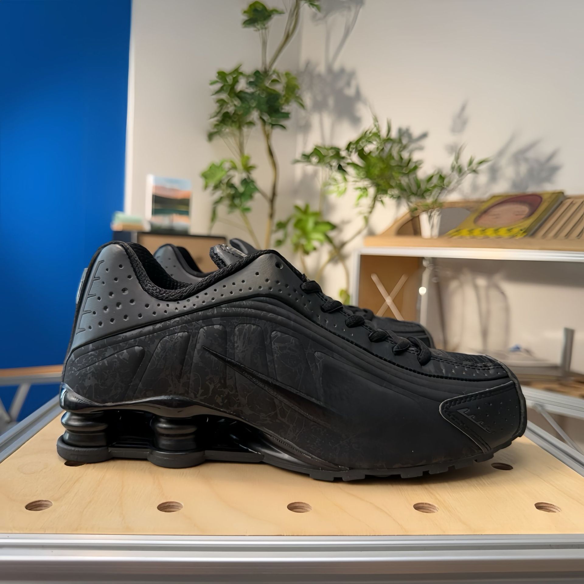 Comercio exterior 36 - 45 zapatos deportivos de aire al aire libre masculinos SHOX R4 Neymar coloridos zapatos para hombres y mujeres