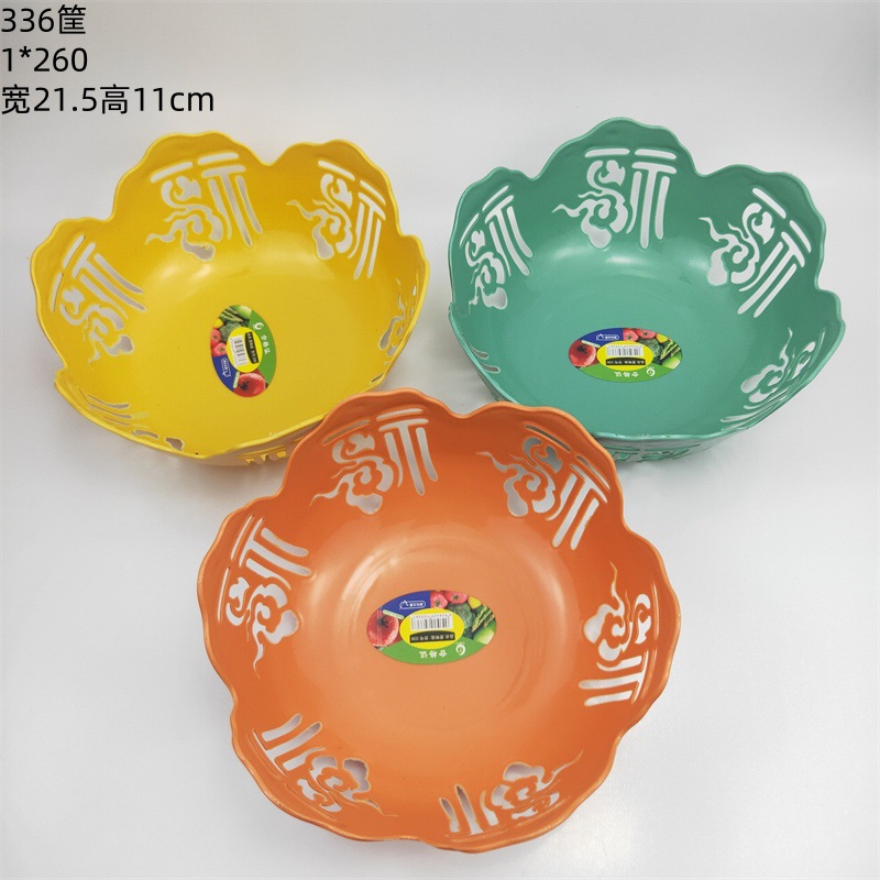 Venta al por mayor Linyi multi-Yuan Department Store conveniente cesta de almacenamiento de plástico para el hogar cesta de pan al vapor cesta de almacenamiento de artículos diversos del hogar cesta de plástico