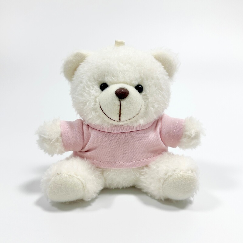 テディベア人形ペンダントぬいぐるみカラフルなベビー服キーホルダー購入お土産ロゴプリントおもちゃ|undefined