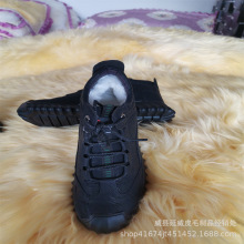 批发羊皮毛内里皮毛一体皮鞋时尚保暖男士皮鞋