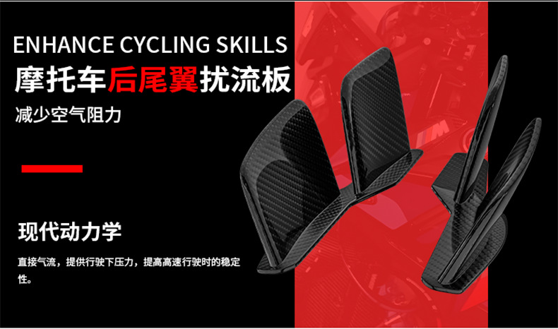 Suitable for Bmw Motorcycles Bmw S1000Rr M1000Rr 2023-2025 Modified Rear Wing Spoiler