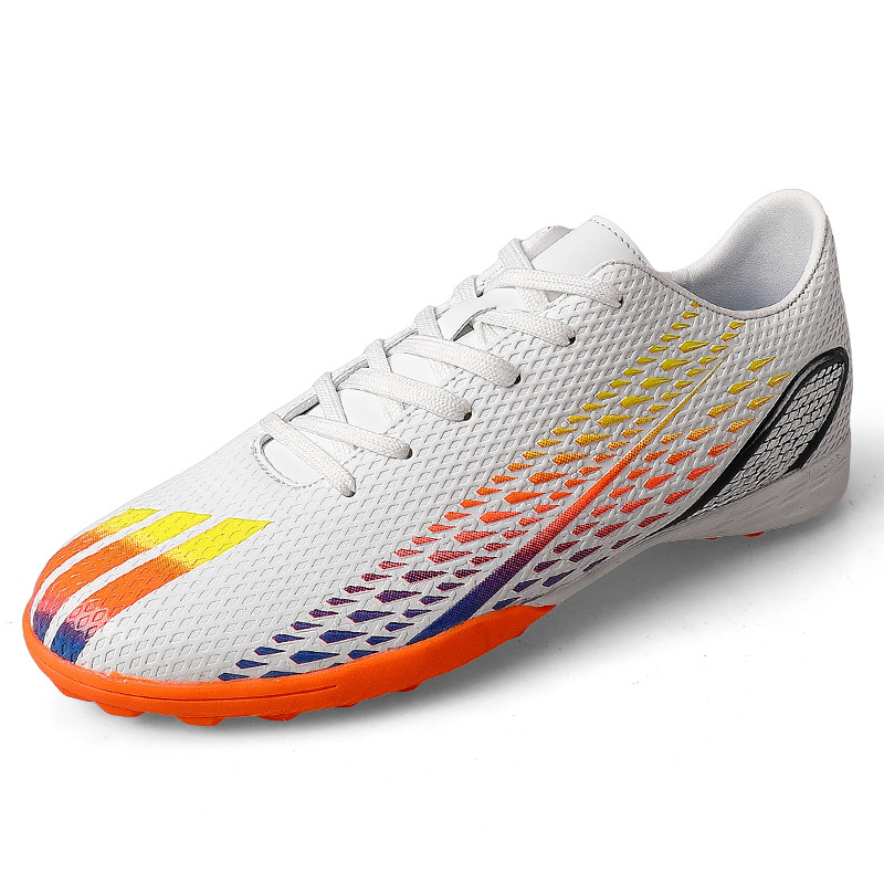 Binbinniao hombres y mujeres transpirable cómodo casual antideslizante bajo-top uñas largas uñas rotas zapatos de fútbol hierba competencia zapatilla de deporte