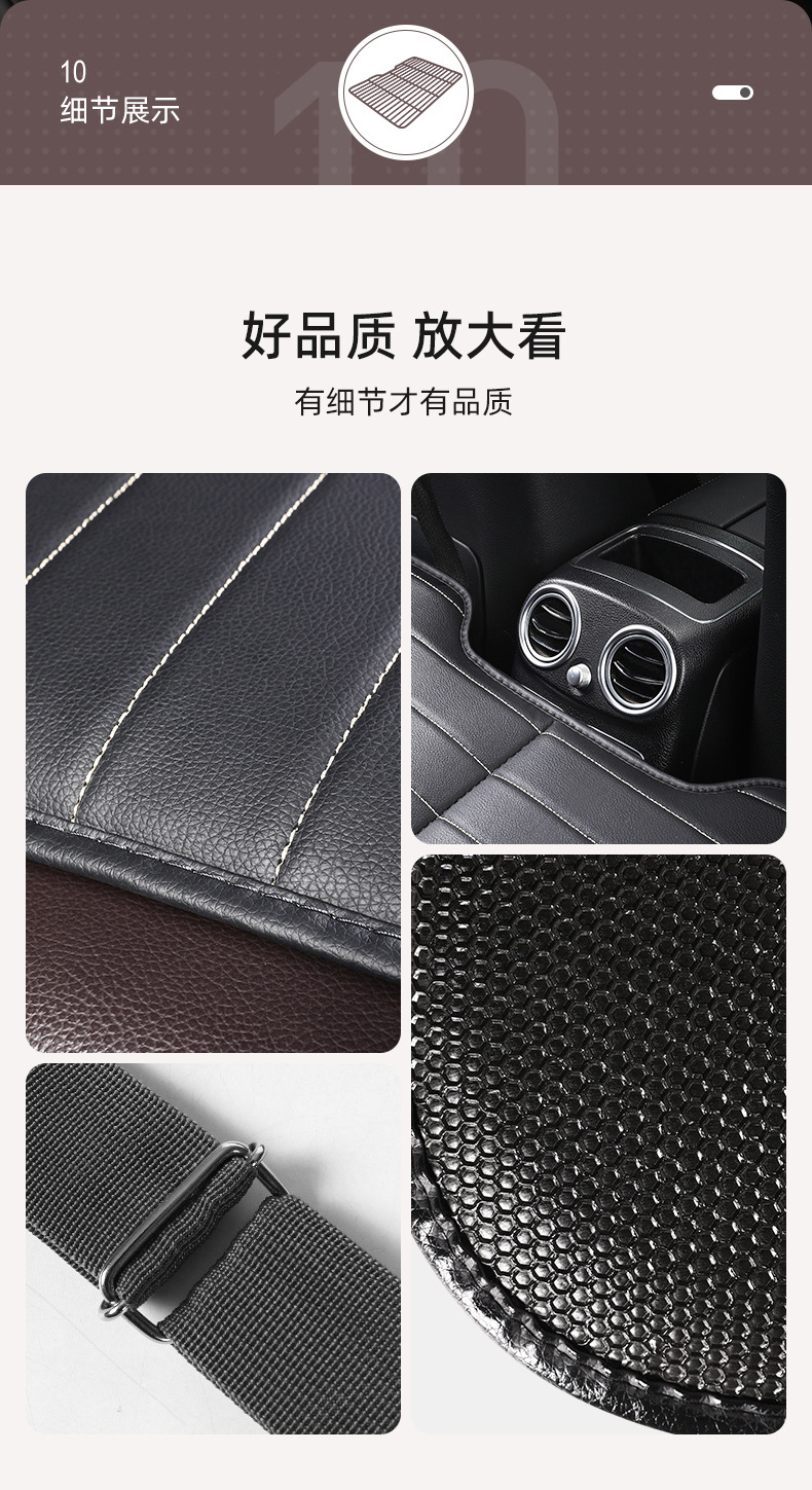 Car Travel Bed, Thickened Portable Non-Inflatable Car Suv Rear Seat Sleeping Pad, Folding Bed, Car Back Seat Mattress