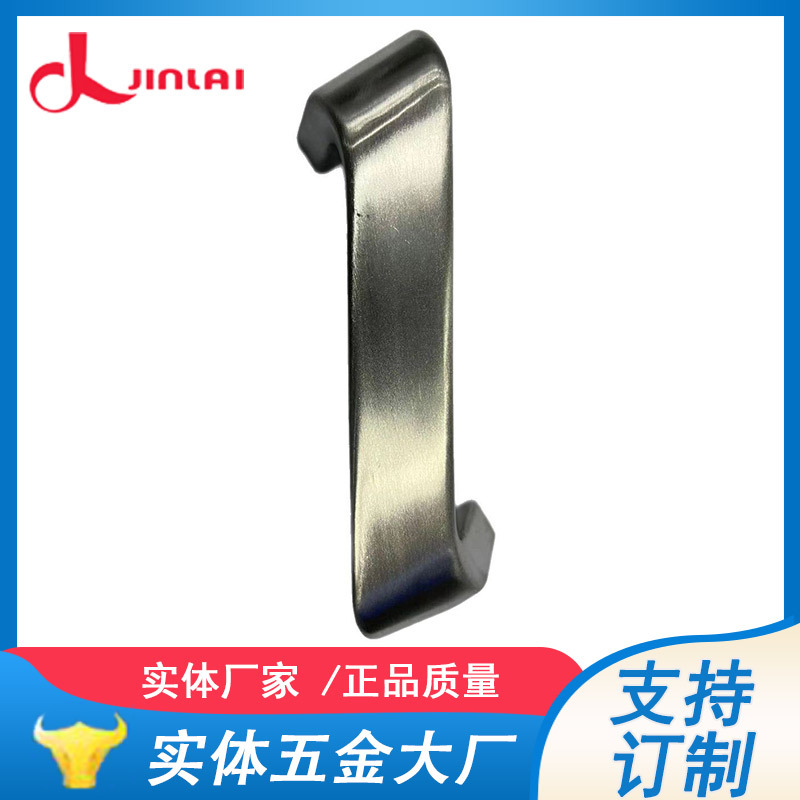 现代简约橱柜柜门铝合金门把手加工抛光电镀铝压铸家具五金配件