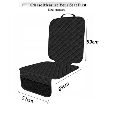 Multifunctional Storage Design, Simple Installation, Chair back anti-kick pad