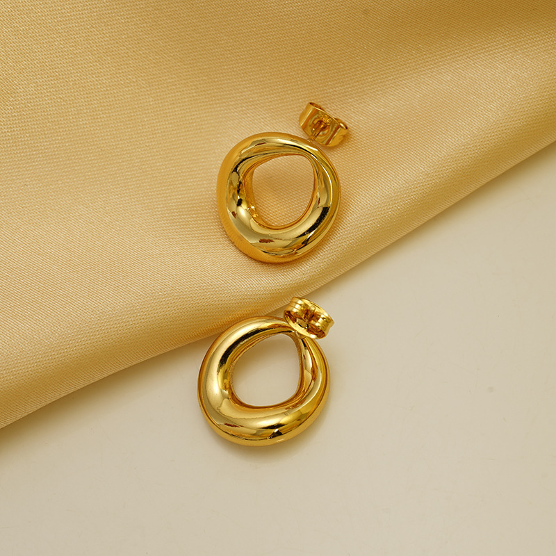 1 Ζεύγος Απλό Στύλ Γεωμετρικό Μοτίβο Αγάπη Σχήμα Καρδιάς. Ινλεί Χάλυβα Τιτανίου Μαργαριτάρι Σκουλαρίκια Με Σκουλαρίκια display picture 7