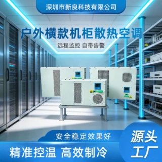 户外横款工业机柜空调 机柜电气柜空调半嵌入式空调换热器