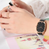 Trend belt for leisure, quartz watch, 2022 collection, Korean style