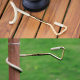 Outdoor Canopy Pole Hook Portable Camping Lamp Hanger Camping Single Hook Steam Lamp Oil Lamp Bracket Tent Lamp Bracket