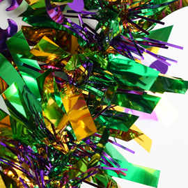 六一儿童节装饰毛条彩条拉花彩带商场门店生日结婚婚礼装饰品