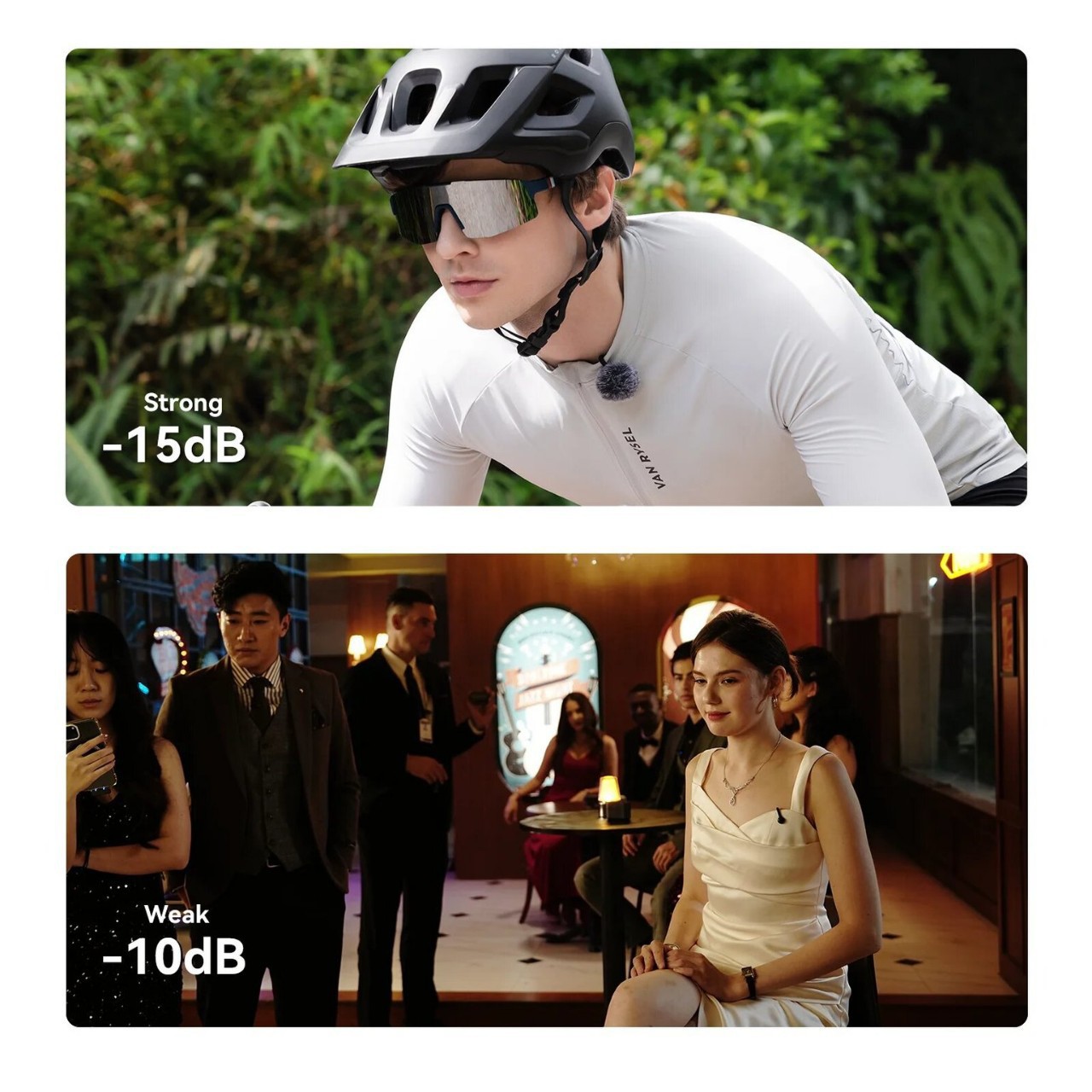 Hollyland Lark M2S Micrófono inalámbrico para cámara Fotografía Entrevista Vlog