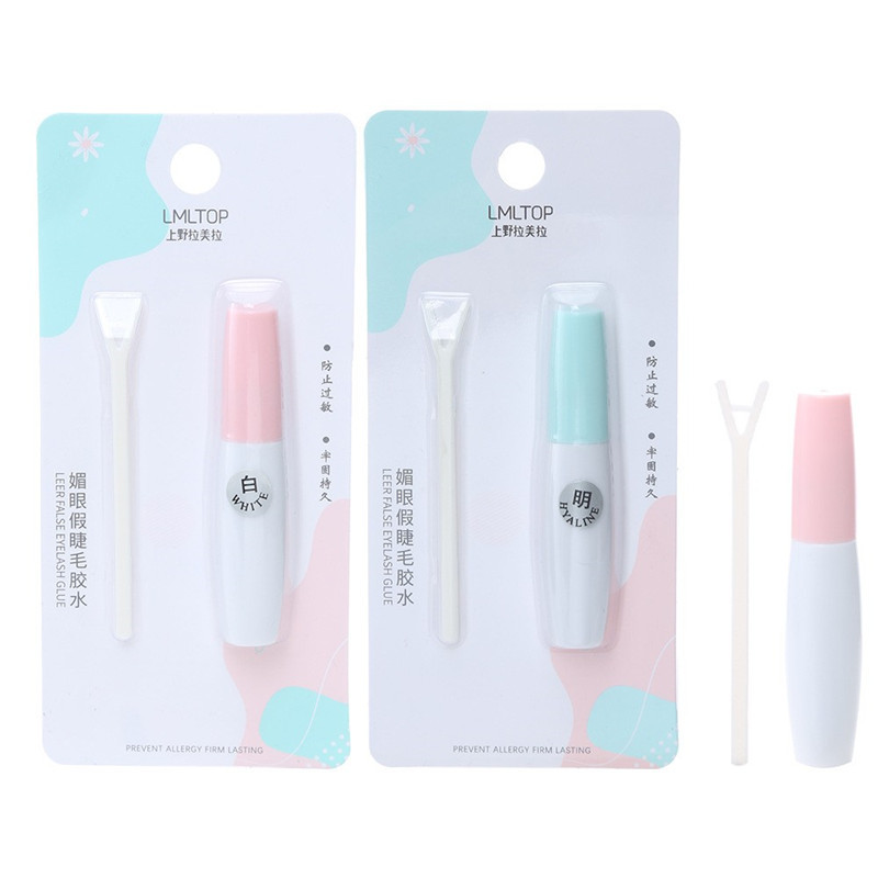 Factory direct sales of new Meiyan false eyelash adhesive invisible natural eyelash adhesive with tools 3323