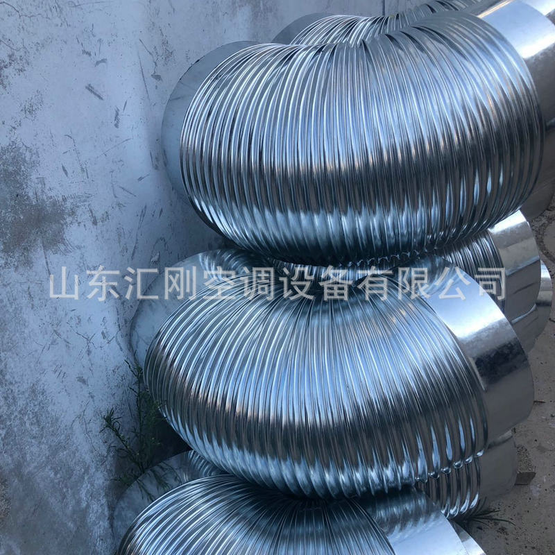 供应圆弯头空调弯头镀锌板弯头一体弯头批发圆阀气调节阀汇刚圆阀