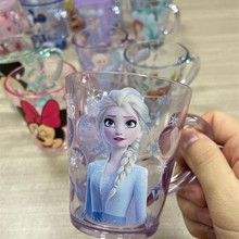 迪士尼儿童男女宝宝卡通水杯刷牙漱口杯子新款注水漂浮冷水杯夏天