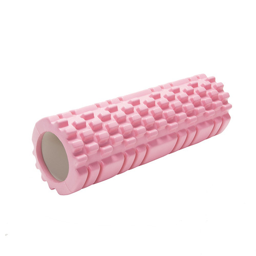Hollow yoga column roller muscle relaxation massage roller EVA mace fitness foam shaft yoga massage stick