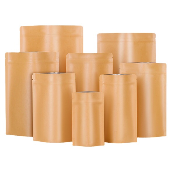 Cowhide paper self -sealing bag aluminum coating composite self…