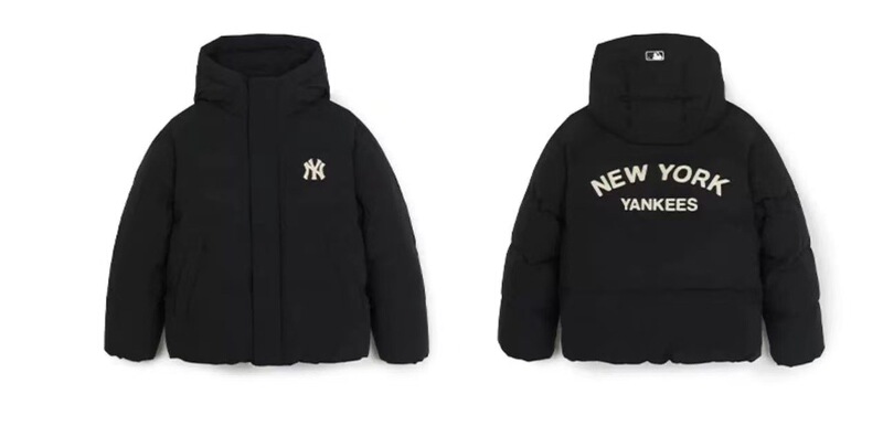 MLB羽绒服经典潮牌新款张凌赫同款韩版加厚保暖男女情侣同款外套|undefined