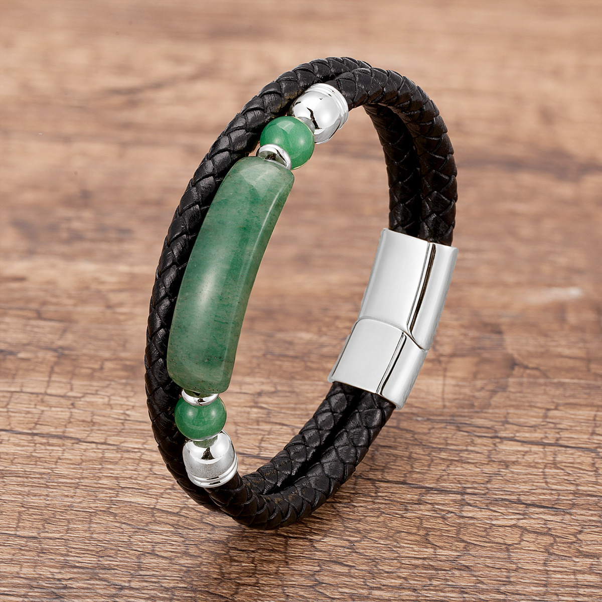 Aventurine-Silver