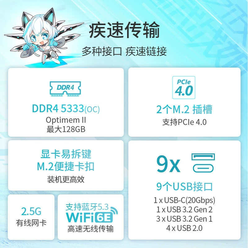 Материнская плата Player Rog Strix B760-G Gaming Wifi D4 (B760/LGA 1700)