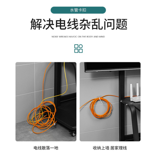 No punching water pipe buckle holder pipe clamp washing machine drain pipe gas pipe clamp clamp pipe clamp line clamp