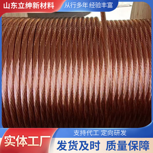 Copper Stranded Wire Grounding Tj Bare Copper Stranded Wire Tinned Copper Stranded Wire Tjx-95 Hard Copper Stranded Wire Grounding Busbar in Stock