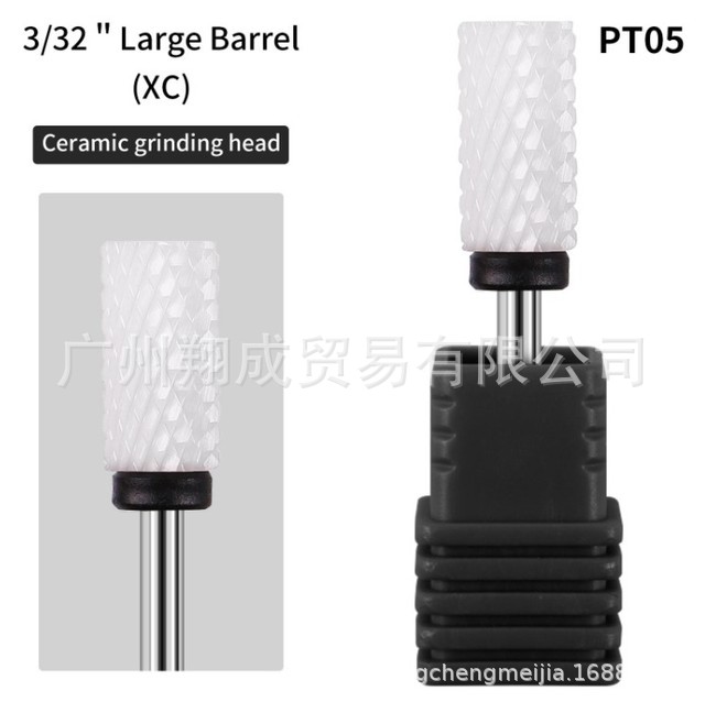 Manicura ordinaria Cabeza de pulido de cerámica Descargador de armadura Taladro de piel muerta Taladro de pulido de uñas Accesorios de amoladora eléctrica Cabeza de herramienta