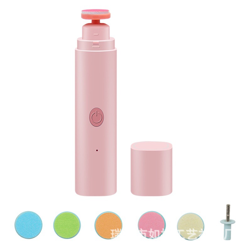 Electric nail grinder rechargeable newborn nail clippers baby anti-pinch scissors baby nail suit maternal and child
