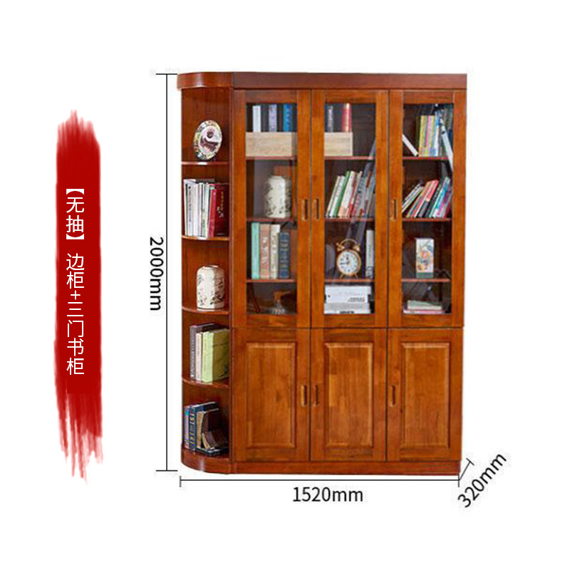 E 3 도어 코너 캐비닛