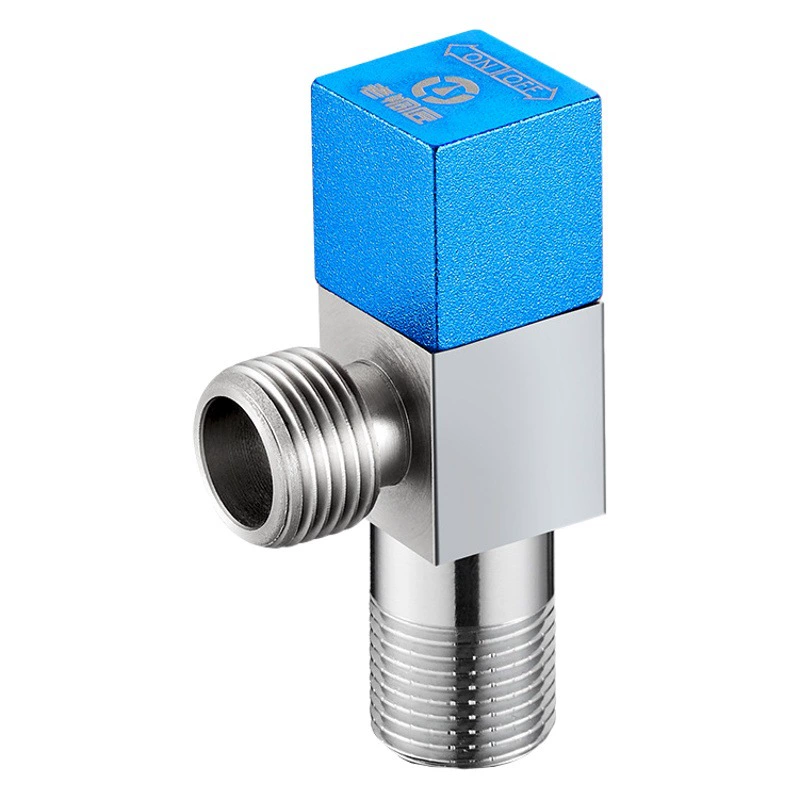 Утолщенный латунный угловой клапан старинного изготовления для бытового водонагревателя, унитаза, чисто медный смеситель для горячей и холодной воды, полностью медный.