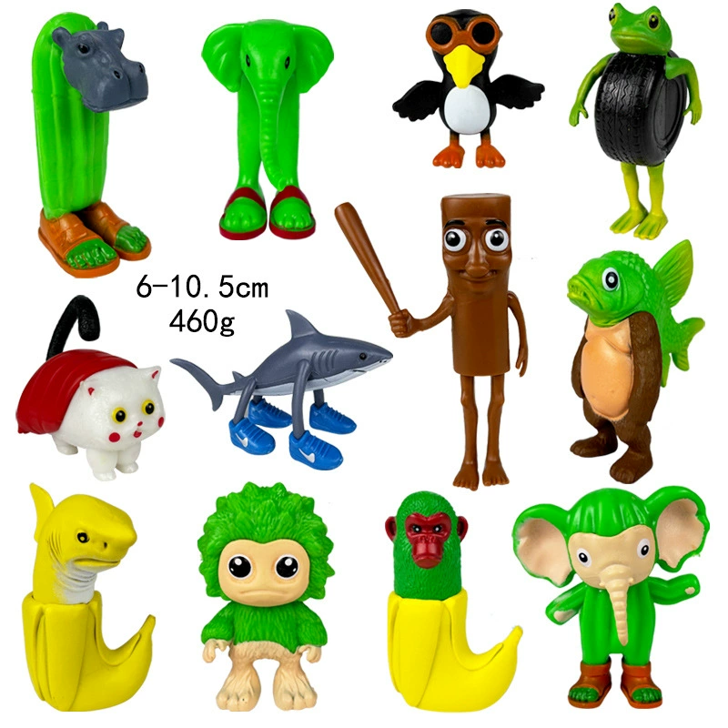 Фигура Шанхай Jing Tralala деревянная палочка-человек, assorted characters, пакет OPP, 0,4 кг