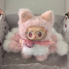 东莞高品质九尾狐公仔改娃小首领毛绒搪胶挂件潮玩礼物摆件现货