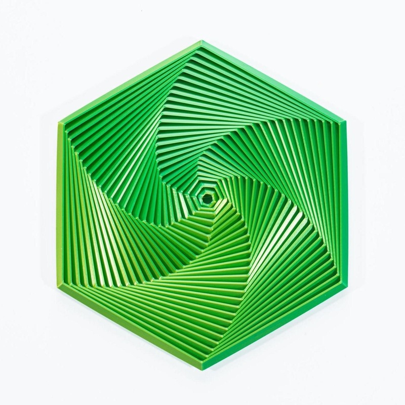 3D打印六边形分形烦躁解压神器萝卜塔玩具Fractal Fidget Hexagon|undefined