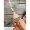Matte pendant drop-shaped, 1 gram