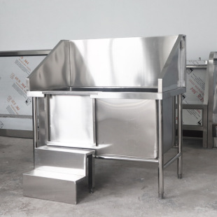 Pet Bathing Pool Manufacturer Customized Stainless Steel Dog Washing Pool Pet Shop Thickeneded Non-Slip Cat and Dog Universal Bathing Pool