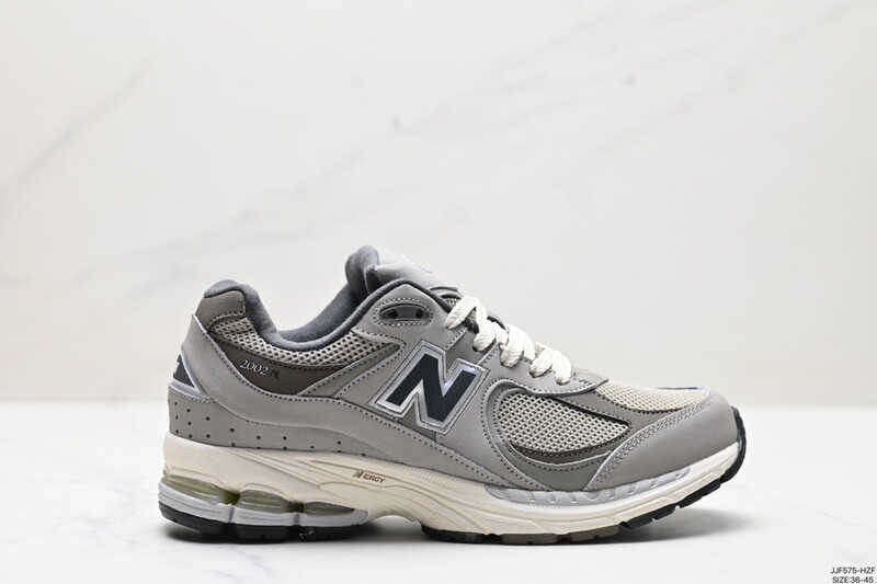 莆田靴ピュアオリジナル NB2002 クラシックオリジナルグレーレトロメンズとレディースシューズファッションお父さん靴カジュアルスポーツランニングシューズ|undefined