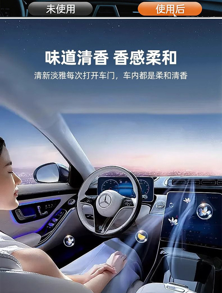 Car Windshield Oil Film Cleaner, Interior Glass Cleaner, Removes Water Stains and Water Marks
