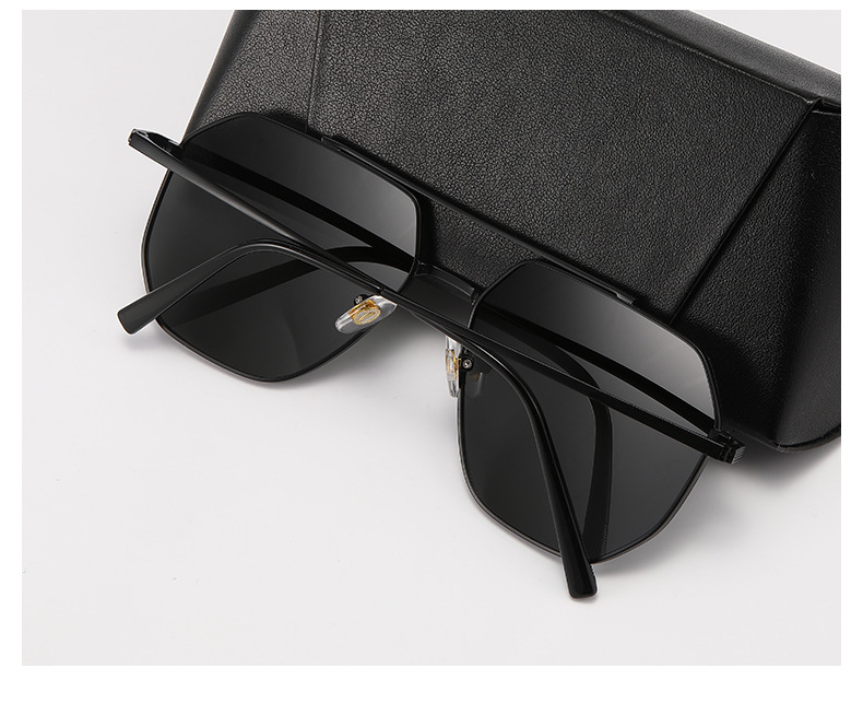 Casual Streetwear Geometric Nylon Polygon Full Frame Men's Sunglasses display picture 1