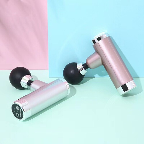 Cross-border mini fascia gun portable vibrator muscle relaxer pocket fascia gun mini massager