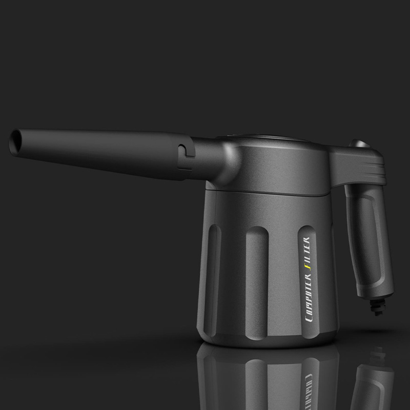 Soplador de polvo con cable estándar europeo transfronterizo, colector de polvo para teclado de ordenador portátil, soplador de polvo para coche de alta potencia