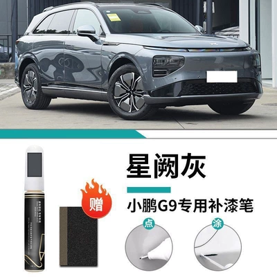 Car wax, Touch-Up Pen Nebula White Car - xpeng-g9-special-xingque-gray-touch-up-pen-matte-paper