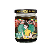 仲景上海葱油210g 葱油拌面酱小香葱熬制油料炸酱面饼酱料下饭酱