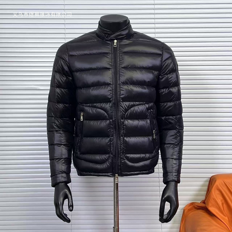 Cross-border high-end Moncler 06 lightweight men's Maya down jacket, 90% down, black Cross-border high-end Moncler 06 lightweight men's Maya down jacket, 90% down, black