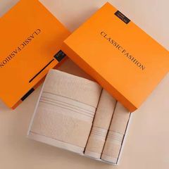 工廠批發全棉毛巾浴巾禮盒套裝 洗臉吸水加厚定 制禮品純棉毛巾